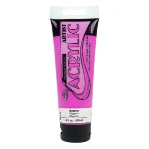 Farba akrylowa R&L 120ml, Różowa/Magenta
